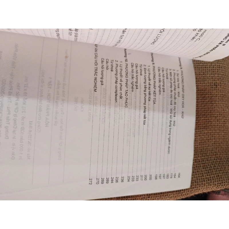 HOÁ PHÂN TÍCH tập 1 dùng cho đào tạo dược sĩ đại học 2018 mới 80%(Sách Y học - Sức khỏe - Thể thao) HLSC2404 1028525