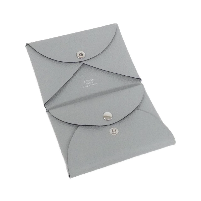 【Sản phẩm chưa sử dụng】Ví tiền Hermes Calvi Duo 083035CK 620894