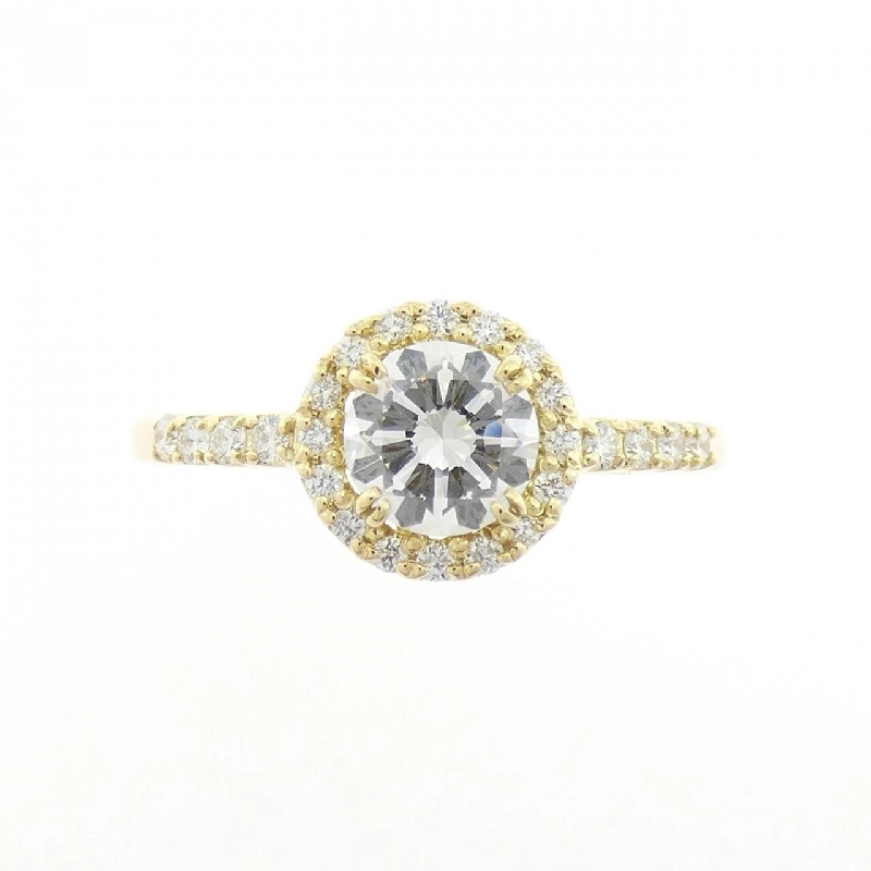 Nhẫn kim cương K18YG 0.500CT H VS1 VG - Hàng hiệu Chính hãng 872810