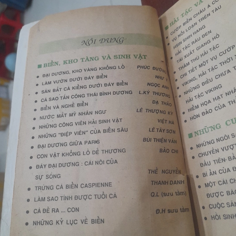Kiến thức bách khoa thanh niên - BIỂN và HẢI TẶC 505498