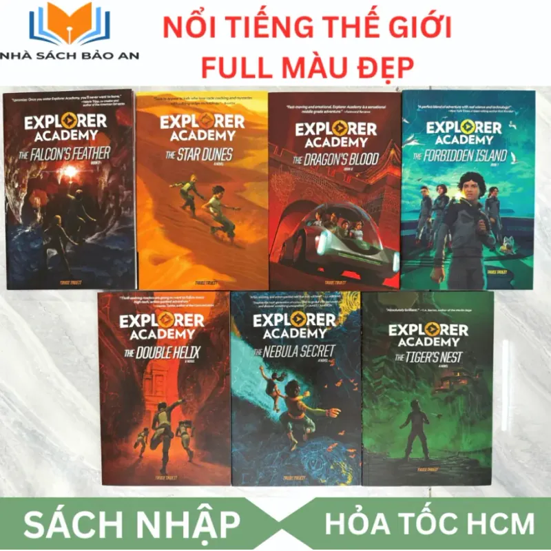 Truyện nổi tiếng - National Geographic Explorer Academy 7 Books, học viện viễn thám 1001266