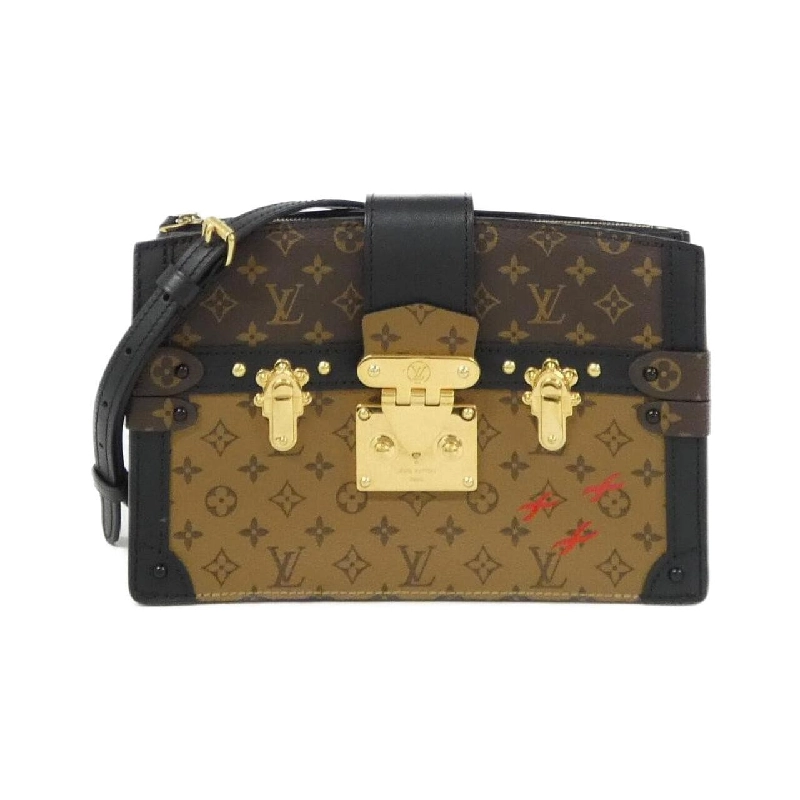 Túi xách đeo vai Louis Vuitton Monogram Reverse Trunk Clutch M43596 - Hàng hiệu Authentic 802690