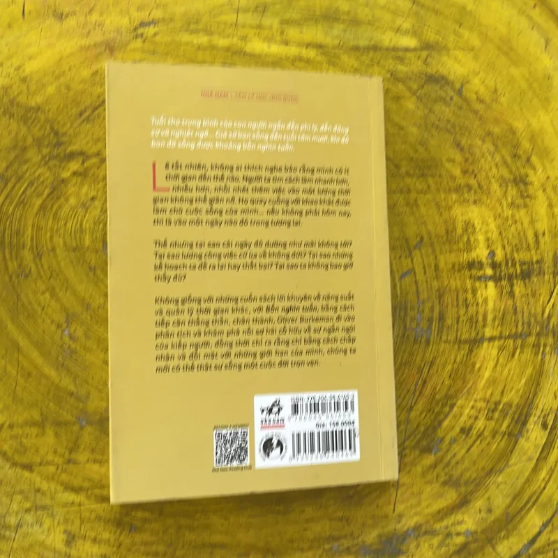 BỐN NGHÌN TUẦN - oliver burkeman 1002477