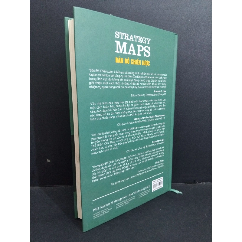 Stretegy Maps bản đồ chiến lược (bìa cứng) mới 90% bẩn ố nhẹ 2019 HCM2811 Robert S. Kaplan, David P. Norton MARKETING KINH DOANH 338819