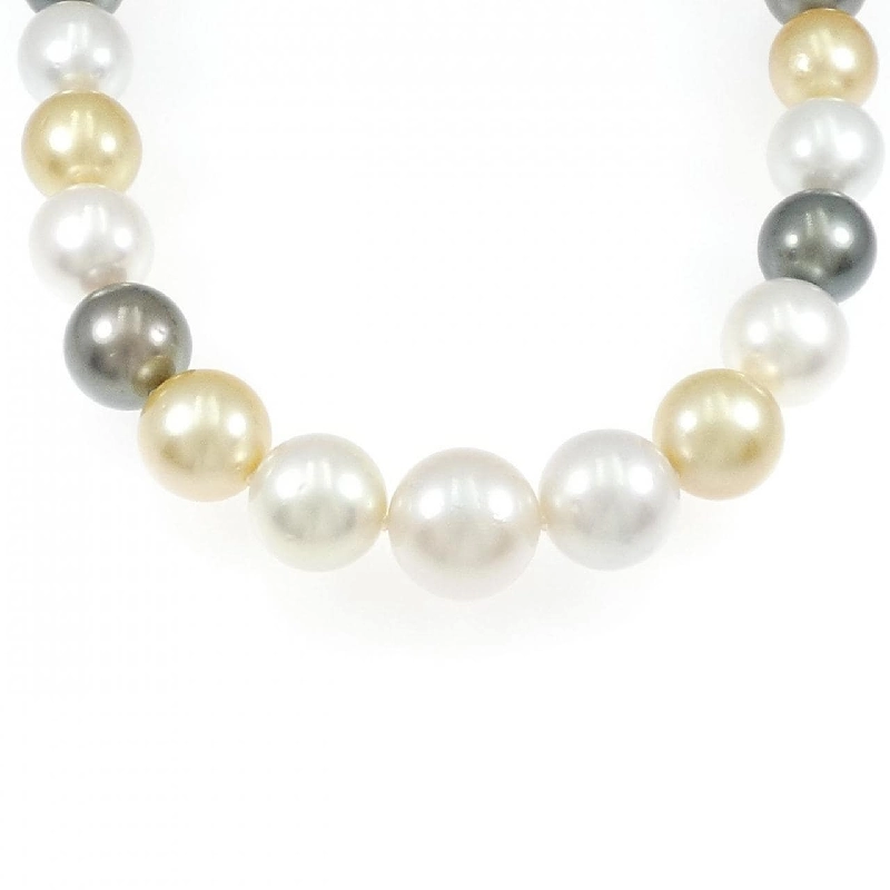 Mặt dây chuyền ngọc trai trắng với khóa bạc 13.7-17.4mm - Hàng hiệu Authentic 861160