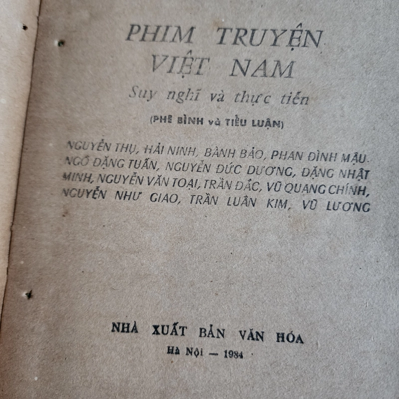 Phim truyện Việt Nam suy nghĩ và thực tiễn | nhiều tác giả 519881