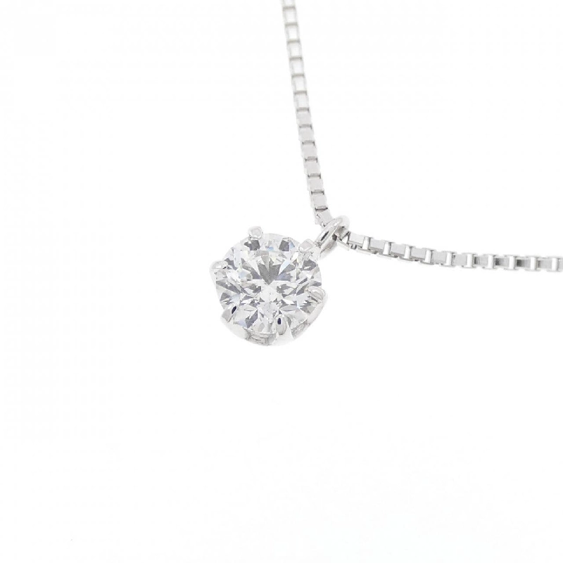 Dây chuyền kim cương Solitaire PT900/PT850 0.260CT - Hàng hiệu Chính hãng 861592