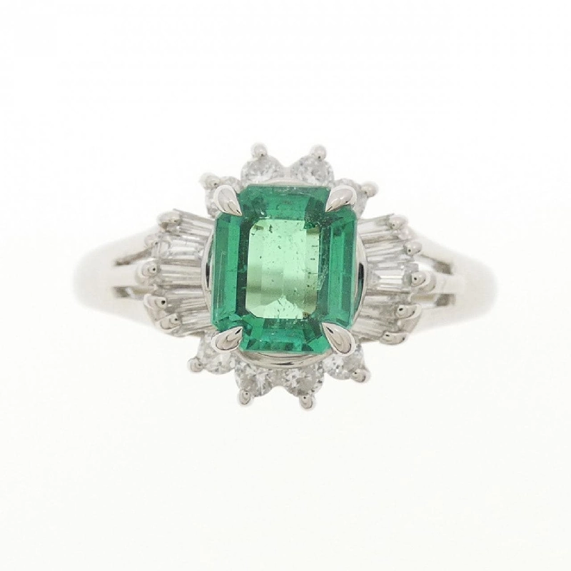 Nhẫn Emerald PT850 0.84CT - Hàng hiệu Authentic 851727