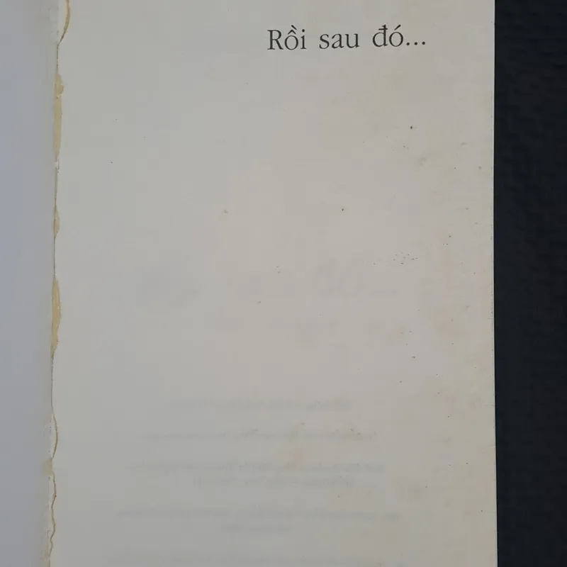 Rồi Sau Đó - Guillaume Musso 308735