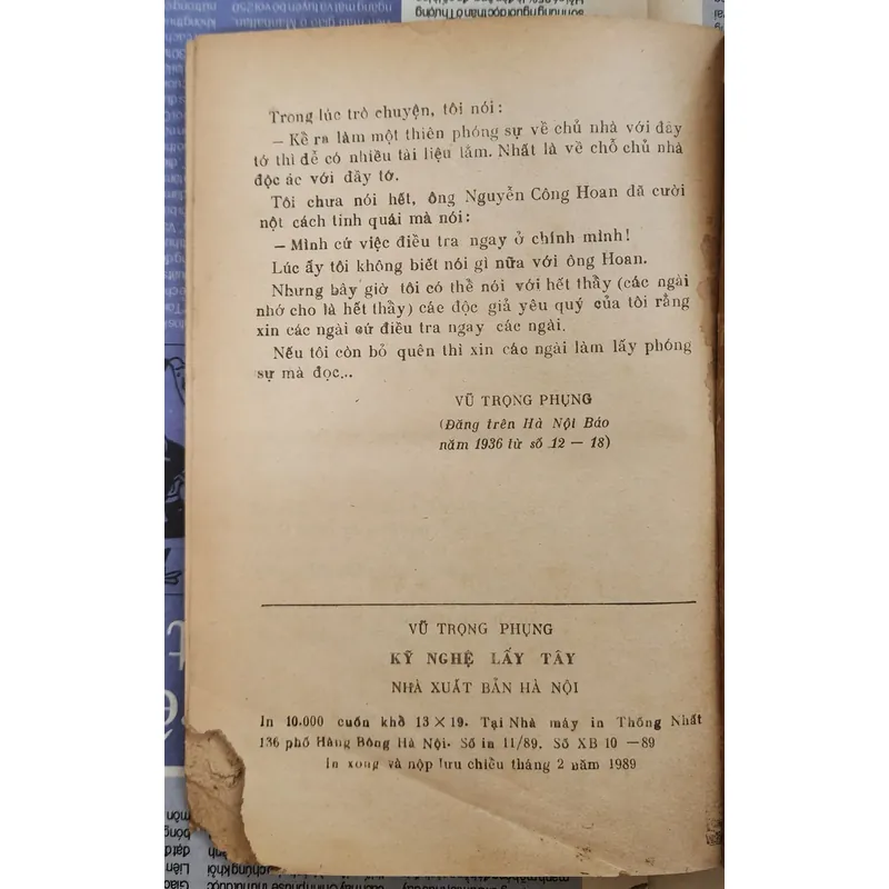 Phóng sự của Vũ Trọng Phụng

KỸ NGHỆ LẤY TÂY CƠM THẦY CƠM CÔ 706836