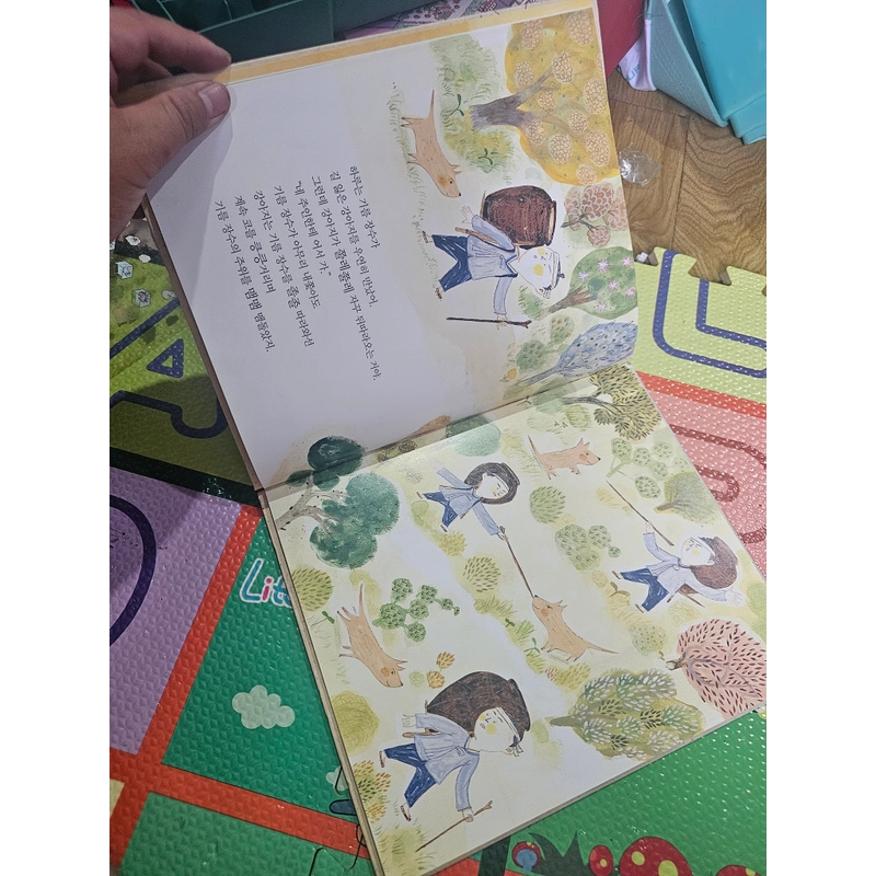 Sách học tiếng Hàn bìa cứng In màu như hình  418809