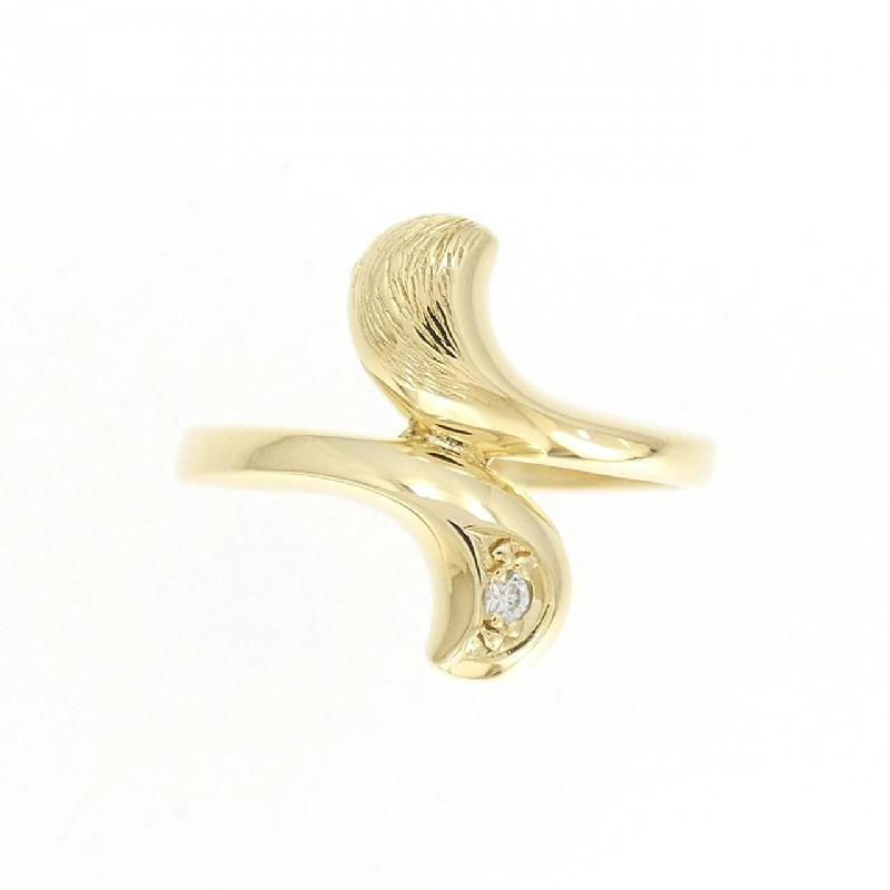 Nhẫn kim cương K18YG 672529