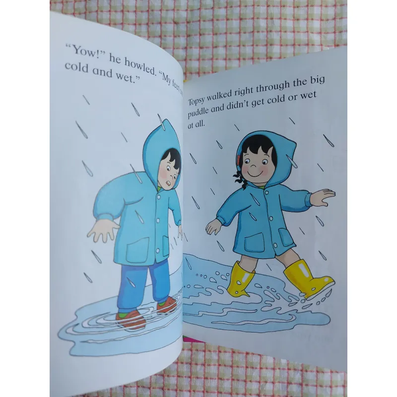 COMBO 2q TOPSY + TIM - RED BOOTS, YELLOW BOOTS ✨ LITTLE LOST RABBIT 782497