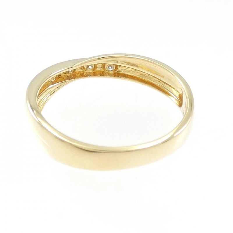 Nhẫn kim cương K18YG 0.04CT 667619