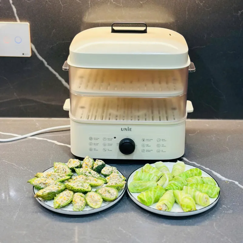 nồi hấp điện 3 tầng UNIE UE560 786362