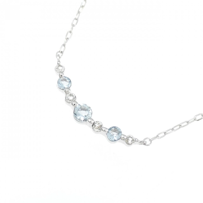 4゜C Aquamarine Necklace - Hàng hiệu Authentic 845069