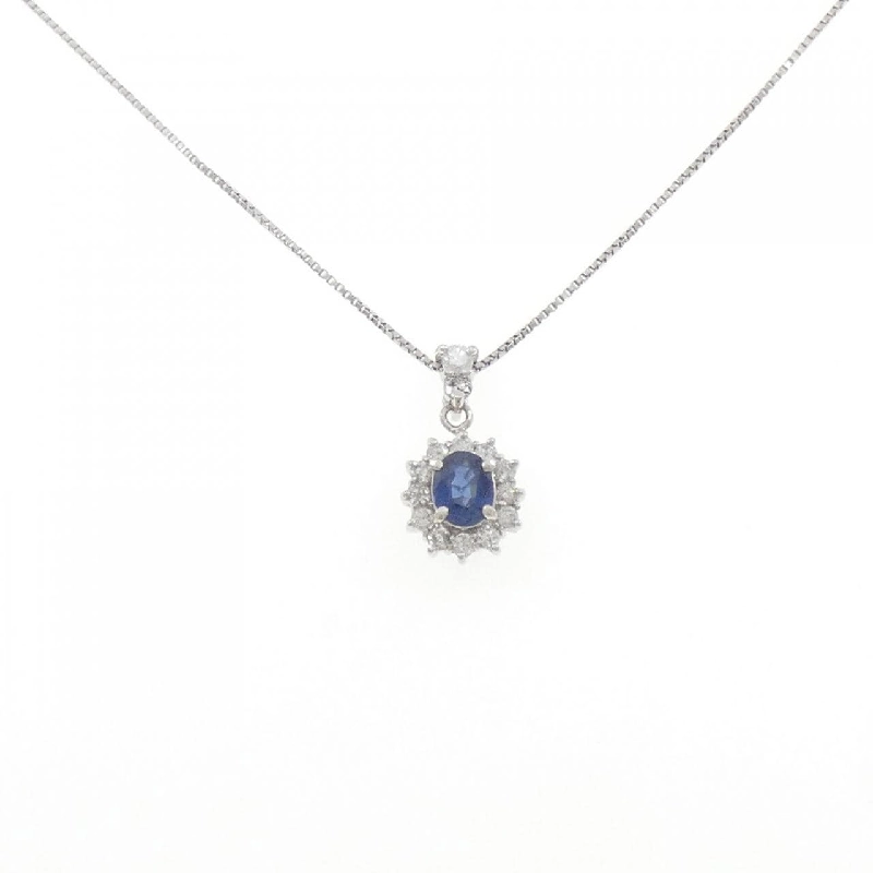 Dây chuyền Sapphire PT900 0.68CT - Hàng hiệu Chính hãng 859279