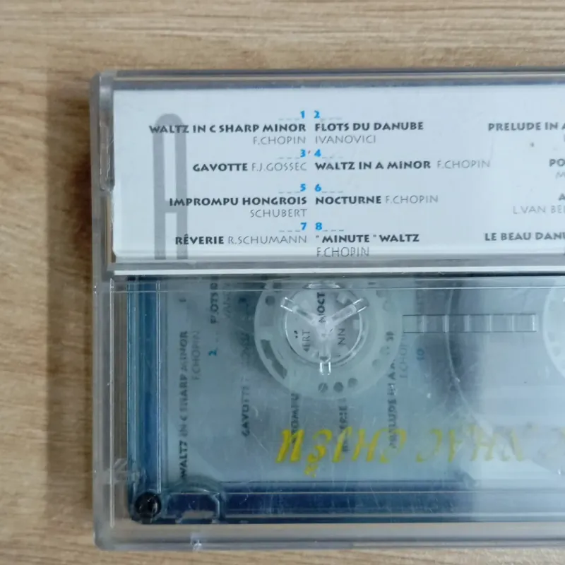 Băng Cassette Chương trình độc tấu Piano Vol 1 907640