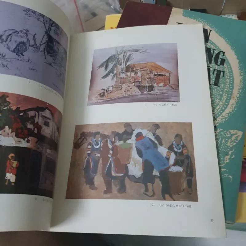 Tranh ký họa thực tế của sinh viên 960935