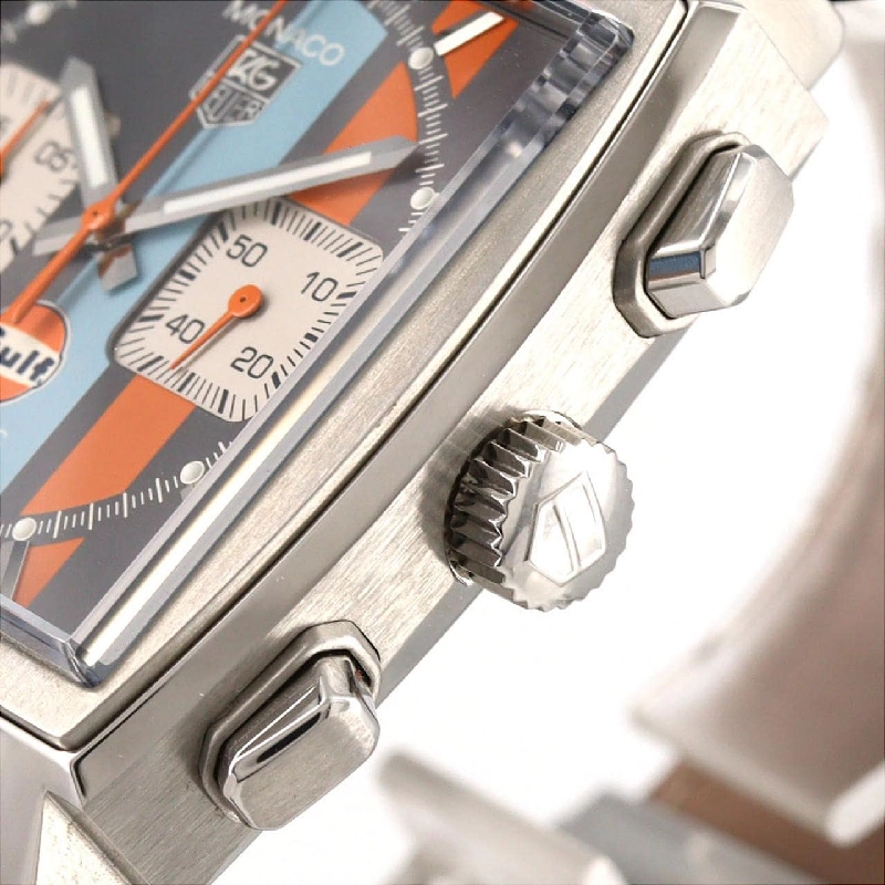 TAG Heuer Monaco Chrono Vintage Gulf LIMITED CAW2113.FC6250 SS Automatic - Hàng hiệu Authentic 882713