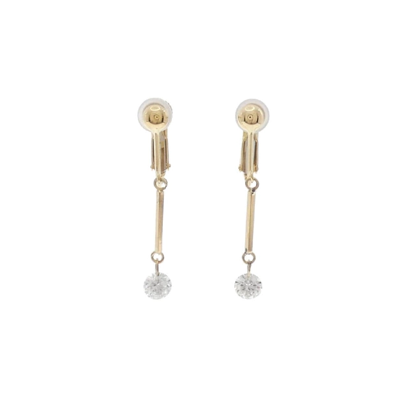 K18YG Bông tai kim cương 0.611CT - Hàng hiệu Chính hãng 869893