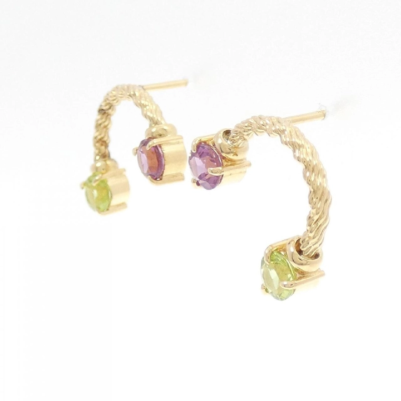 K18YG Peridot Bông tai - Hàng hiệu Chính hãng 868180