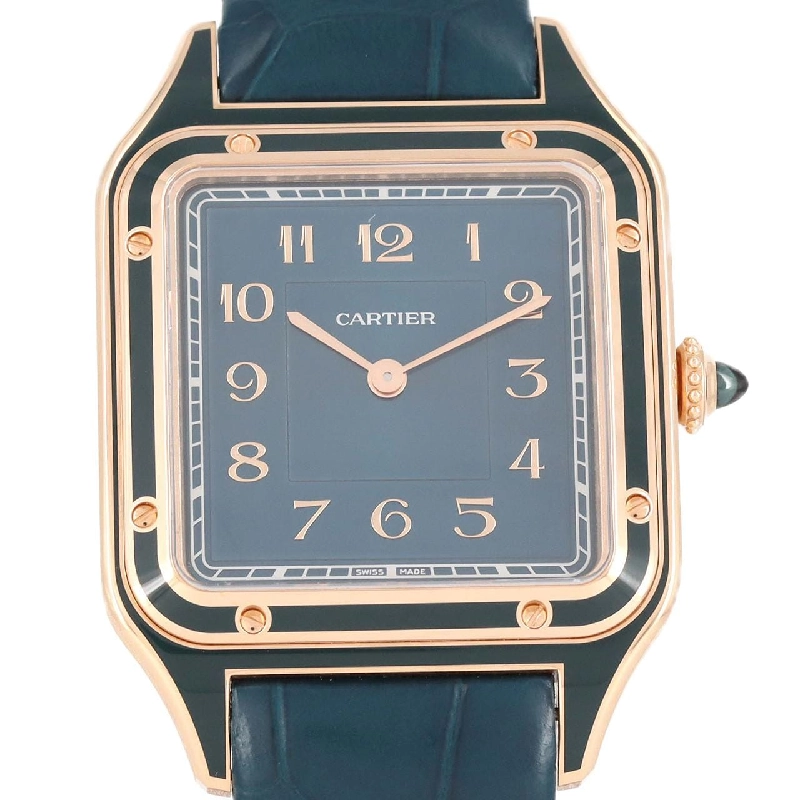 Cartier Santos-Dumont LM PG WGSA0098 PG･RG Cơ khí - Hàng hiệu Chính hãng 883251