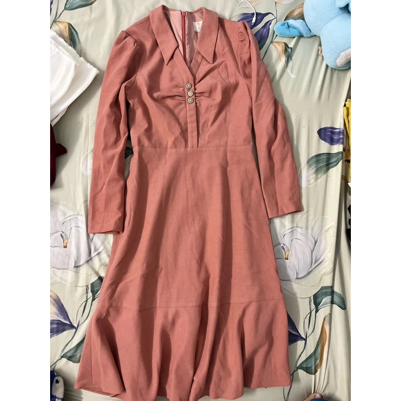 Đầm nhung tăm đuôi cá 443772