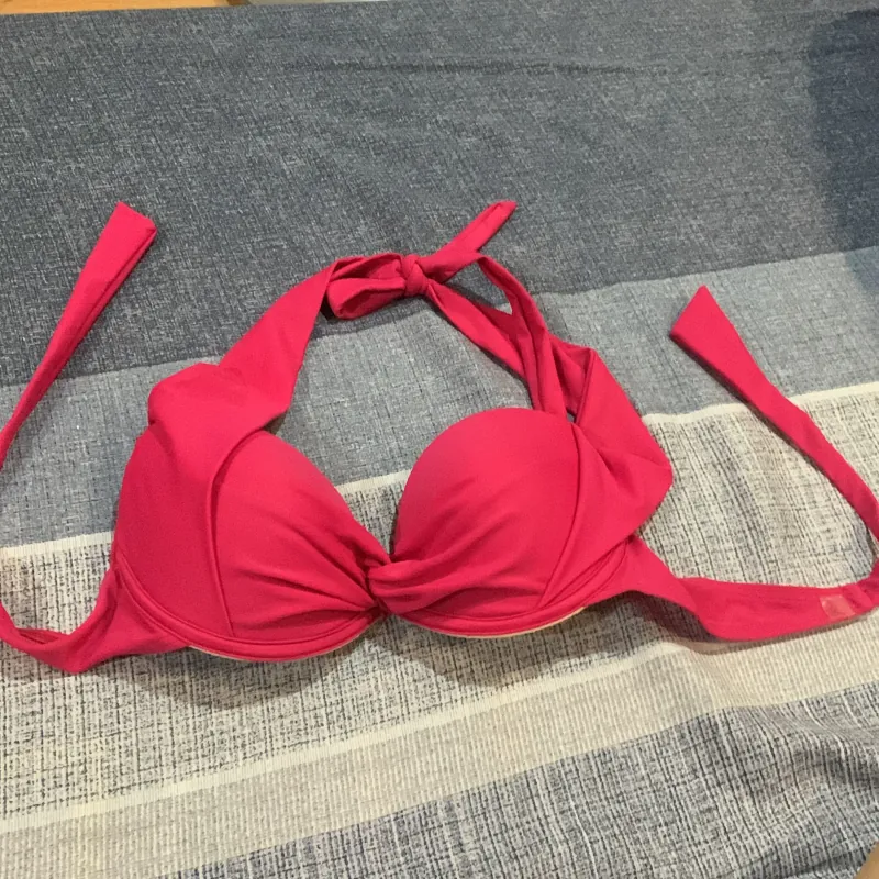 Bộ đồ bơi 2 mảnh, cao cấp, cho người từ 46-52kg, màu hồng, chất lượng cao 781636