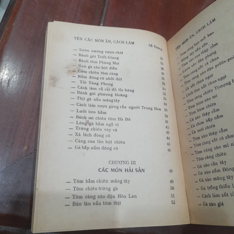 Cô Lệ Hoa - NGHỆ THUẬT LÀM MÓN ĂN TRUNG HOA (in tại Sài Gòn năm 1972) 518724