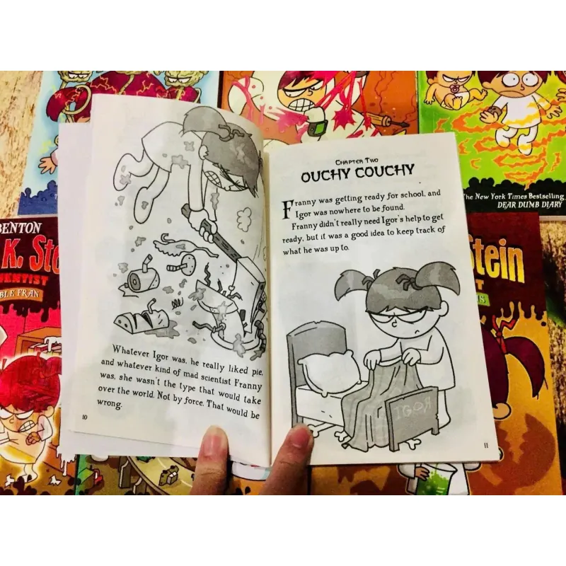 HE COMPLETE FRANNY K.STEIN - MAD SCIENTIST (10 quyển ) 795963