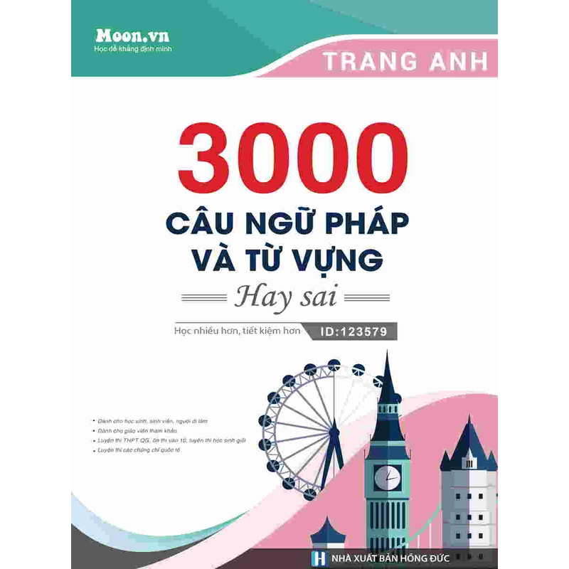 Tổng ôn từ vựng, sách ôn thi thpt quốc gia 2025-3000 câu ngữ pháp và từ vựng hay sai 380788