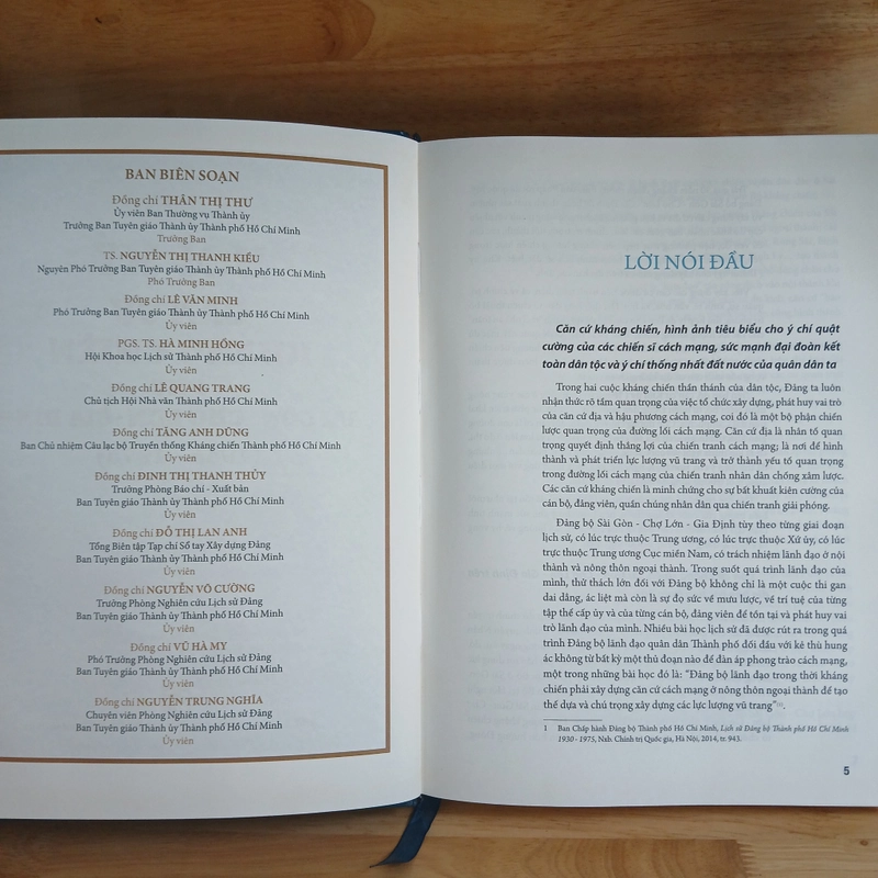 Hồi Ký Căn Cứ Kháng Chiến Khu Sài Gòn - Chợ Lớn - Gia Định Trên Địa Bàn TPHCM(1945 - 1975) 546448