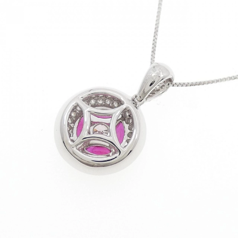 750WG/K18WG Nhẫn ruby 0.58CT - Hàng hiệu Authentic 859966