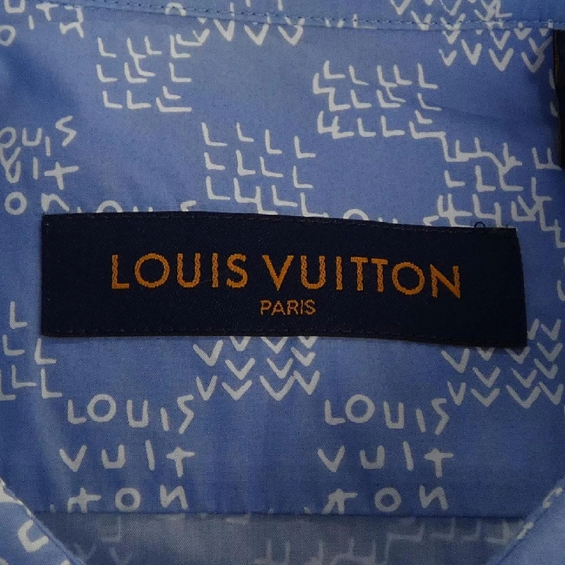 Áo sơ mi ngắn tay chi tiết móc LOUIS VUITTON Damier Spread HNS20WNF4 - Hàng hiệu Chính hãng 893459