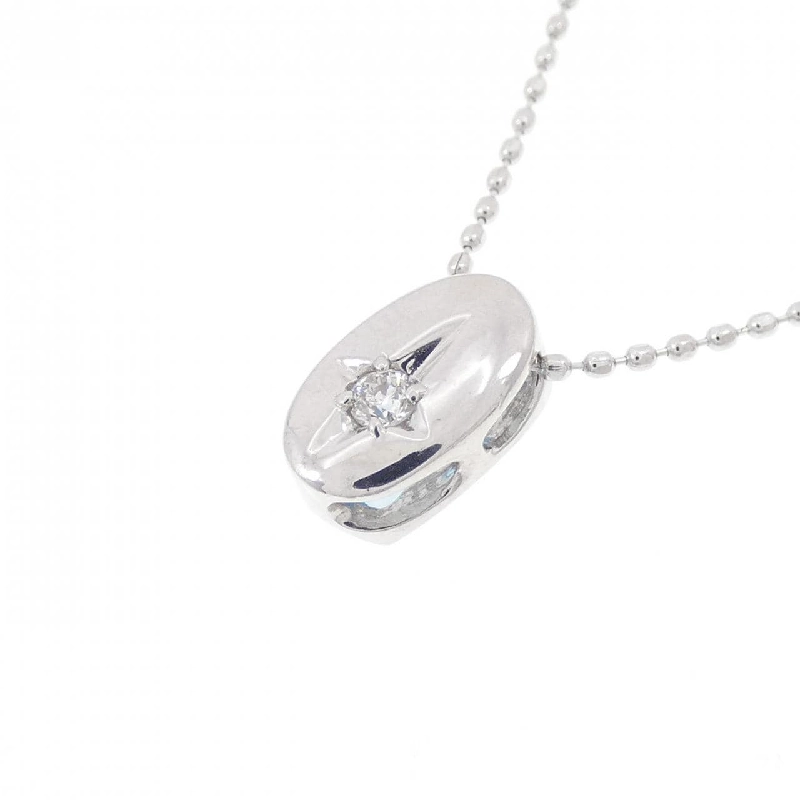 K14WG 2WAY Blue Topaz Necklace - Hàng hiệu Authentic 861976