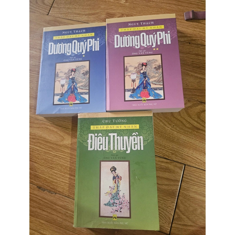 Combo 3q Sách gồm Điêu thuyền và trọn bộ DƯƠNG QUÝ PHI 2 tập 379790