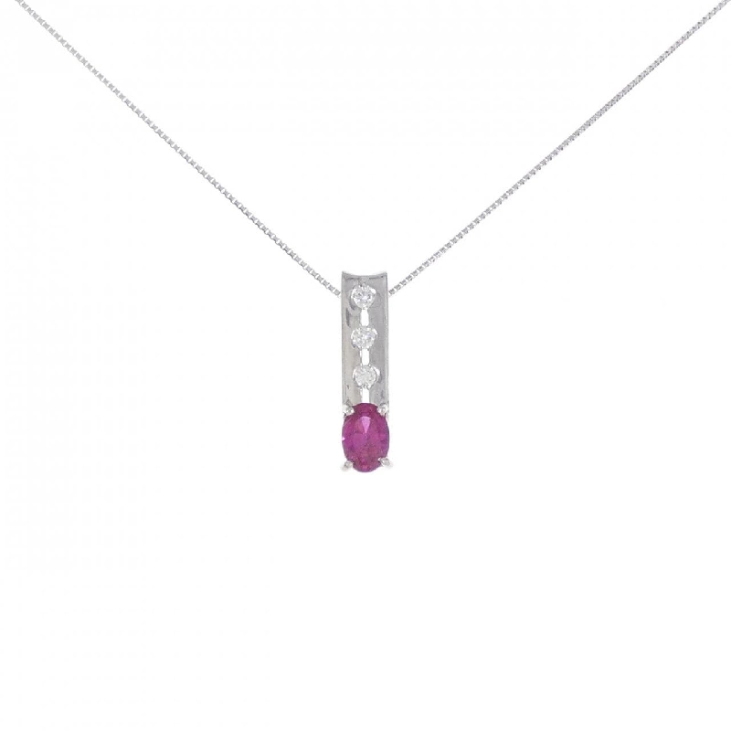Dây chuyền Ruby 0.56CT - Hàng hiệu Authentic 863345