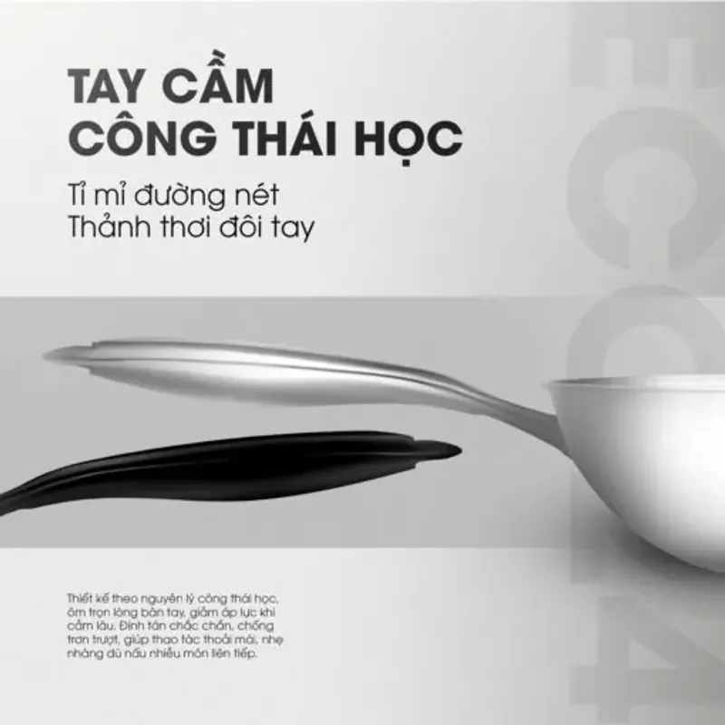 Chảo rán inox liền khối Kalite ECO 26 🍳 bền chắc – đẹp sang 723256