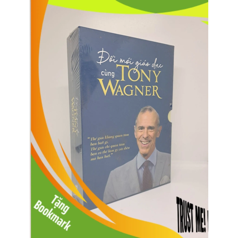 (TẶNG BOOKMARK) Boxet 2 cuốn Đổi mới giáo dục cùng Tony Wagner mới 100% RBK1909 940113