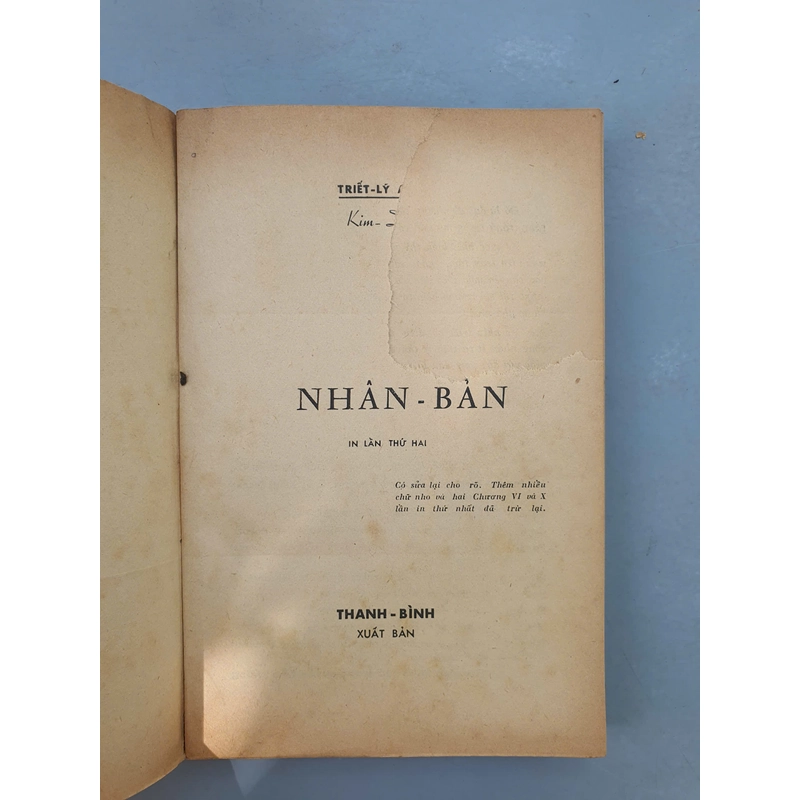 NHÂN BẢN - KIM ĐỊNH 474199