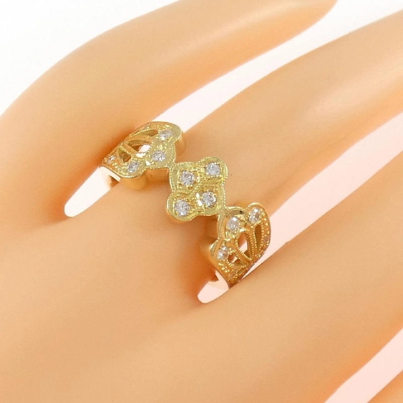 Nhẫn kim cương K18YG 0.51CT - Hàng hiệu Authentic 849820