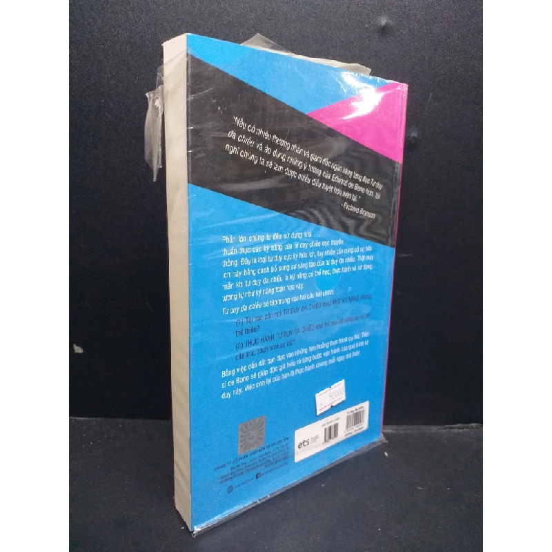 Tu duy đa chiều phương pháp sáng tạo mới 90% rách seal HCM0107 Edward De Bono KỸ NĂNG 190723