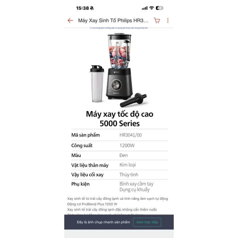 Máy xay sinh tố 1017579