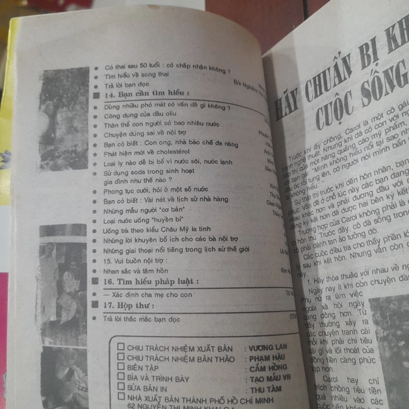 SỔ TAY NỘI TRỢ, tập 52 474678