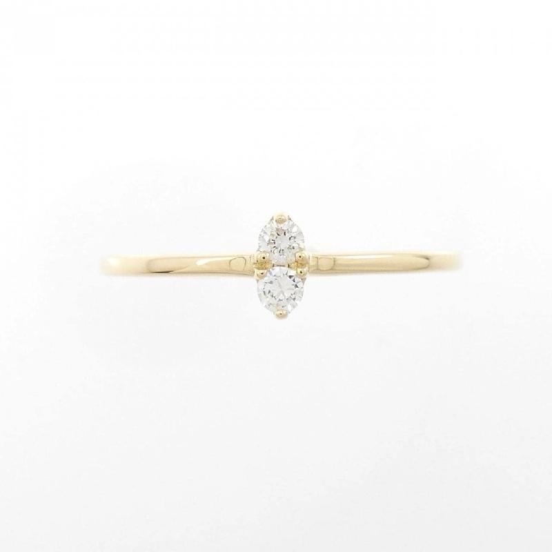 【Remake】Nhẫn kim cương K18YG 0.06CT 672131