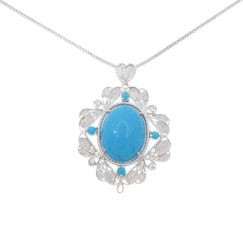K14WG Mặt dây chuyền Turquoise - Hàng hiệu Chính hãng 846879