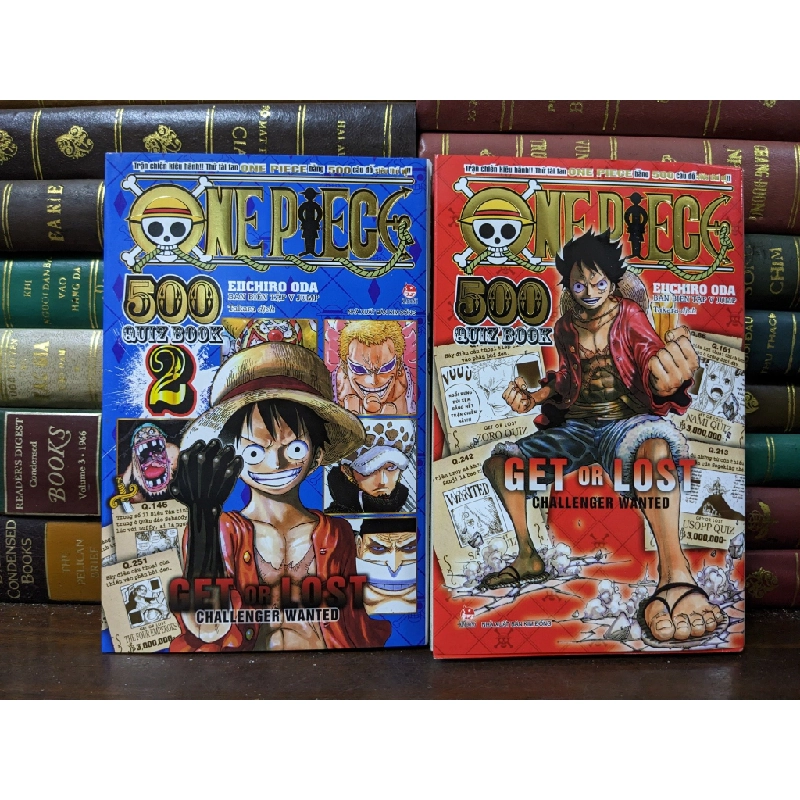 truyện tranh One Piece 500 Quiz Book - Eiichiro Oda ( trọn bộ 2 tập ) 124284