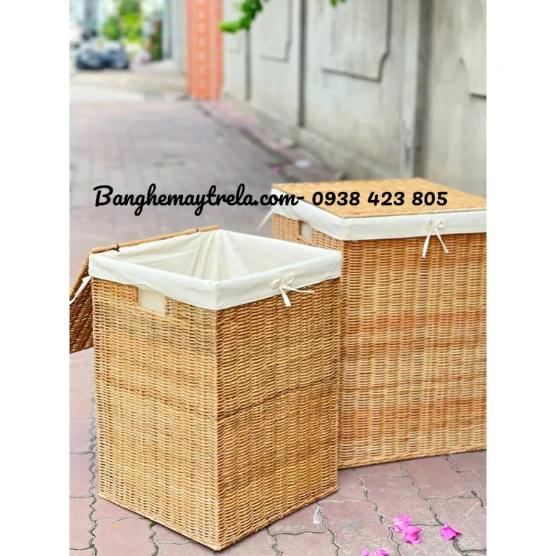 Sọt đựng đồ mây tre đan 703291