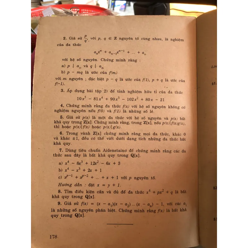 Đại số đại cương - Hoàng Xuân Sính  1025905